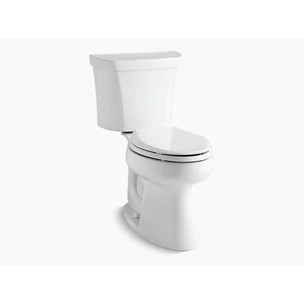 Elongated Dual-Flush Chair Height Toilet W/ Right-Hand Trip Lever